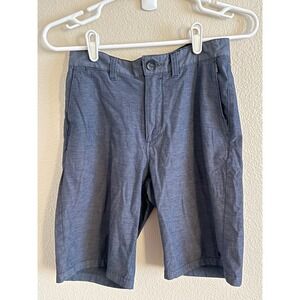 Billabong Crossfire Hybrid Shorts 26 Blue Heathered Micro‎ Stripe Walk Shorts